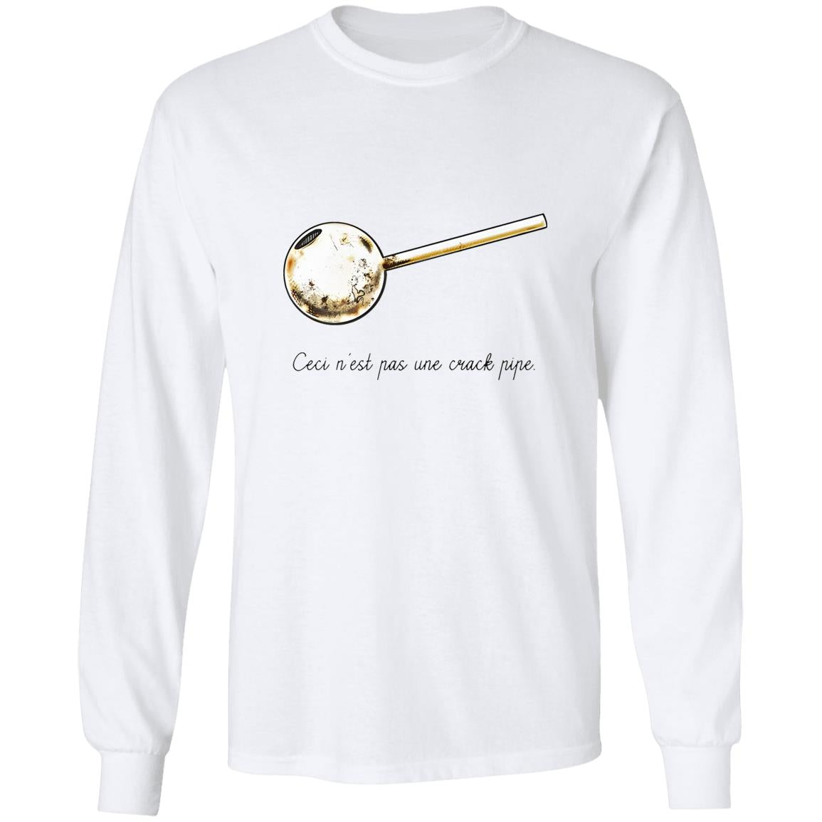 Ceci N'est Pas Une Crack Pipe Shirt