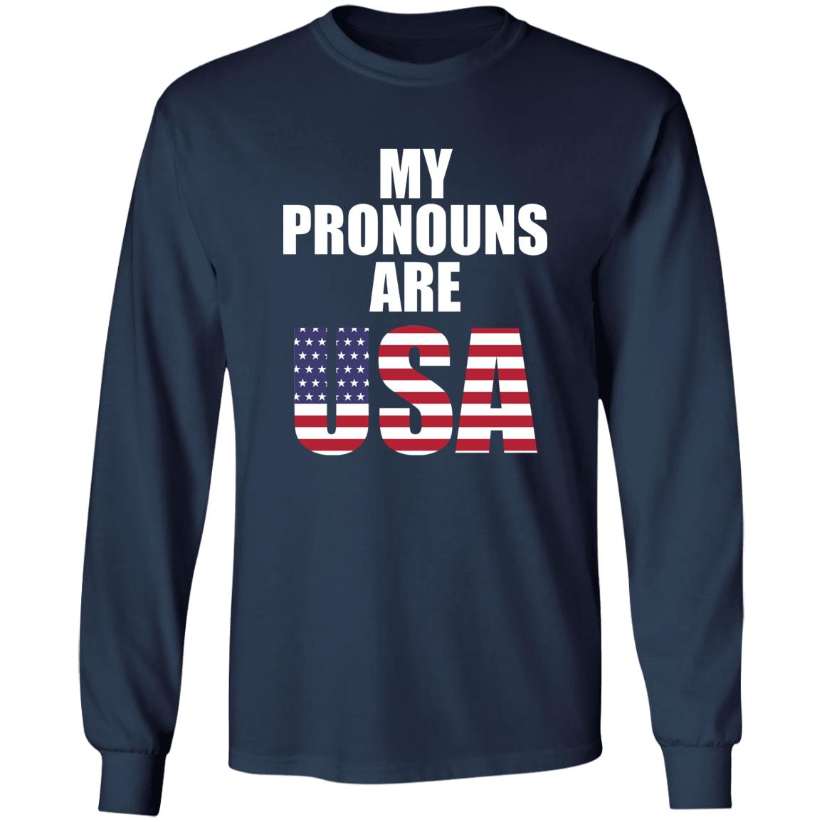 My Pronouns Are USA Shirt - TeeDragons