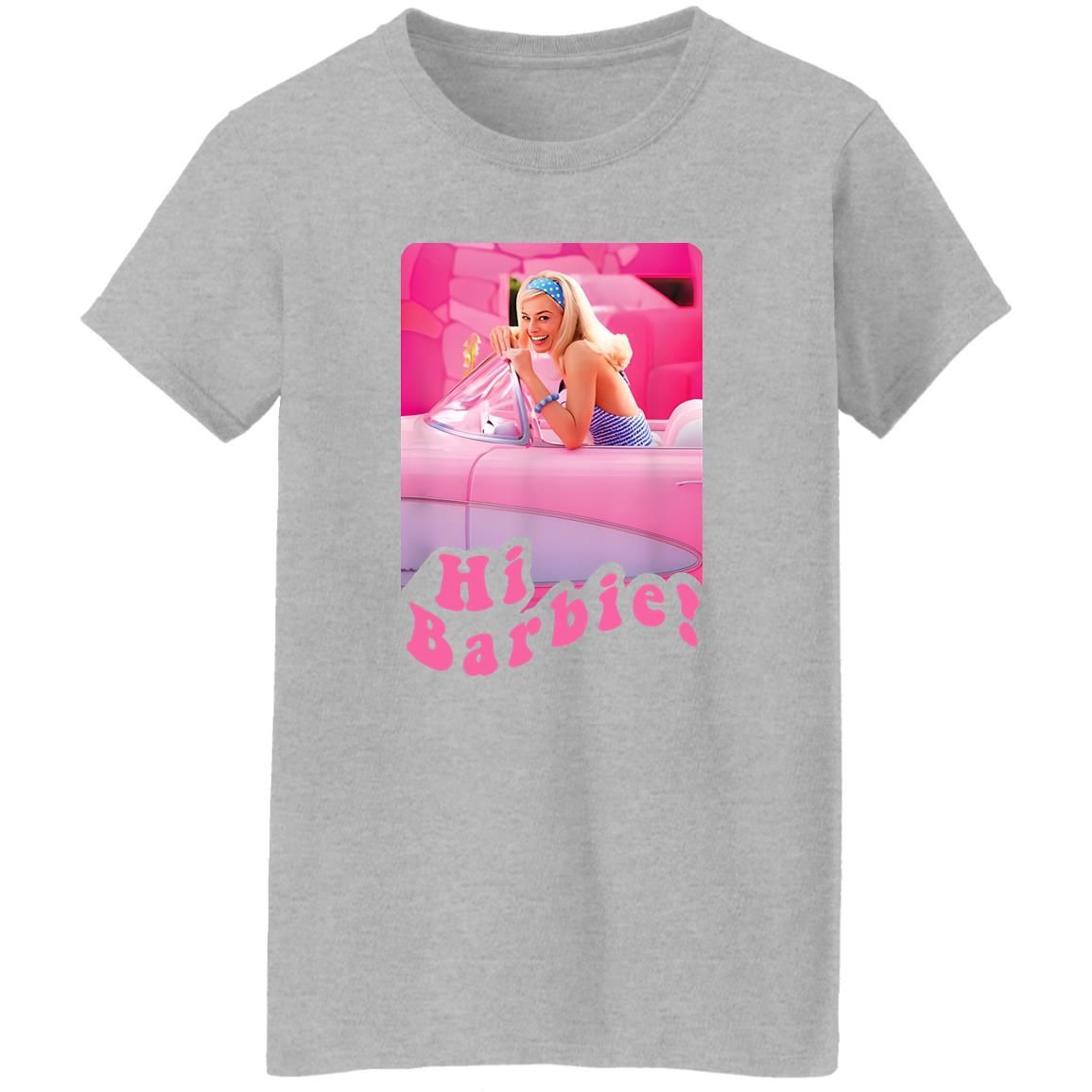 Hi Barbie Car Shirt