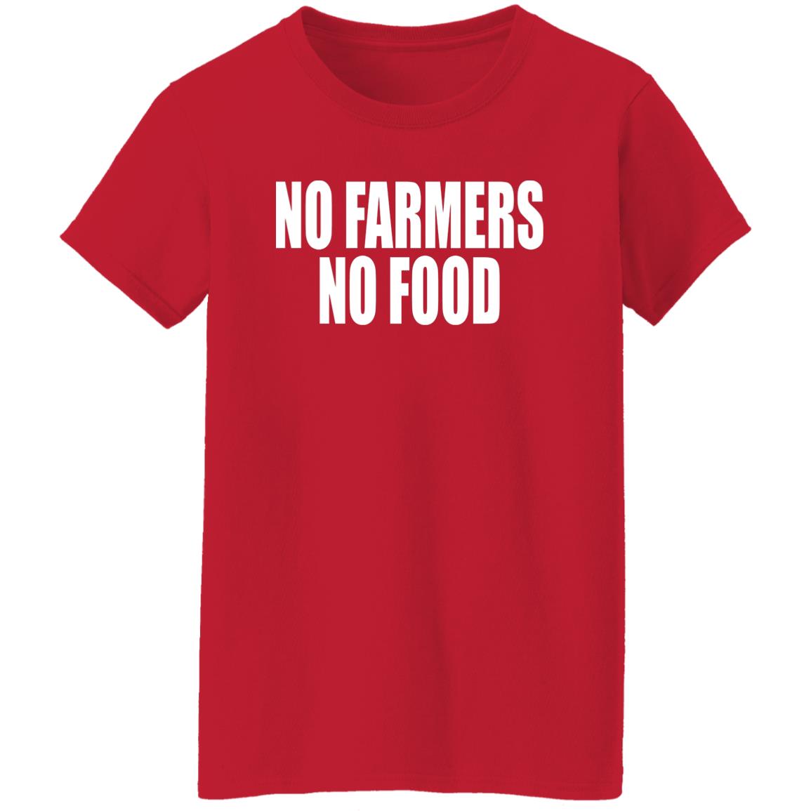 No Farmers No Food Shirt