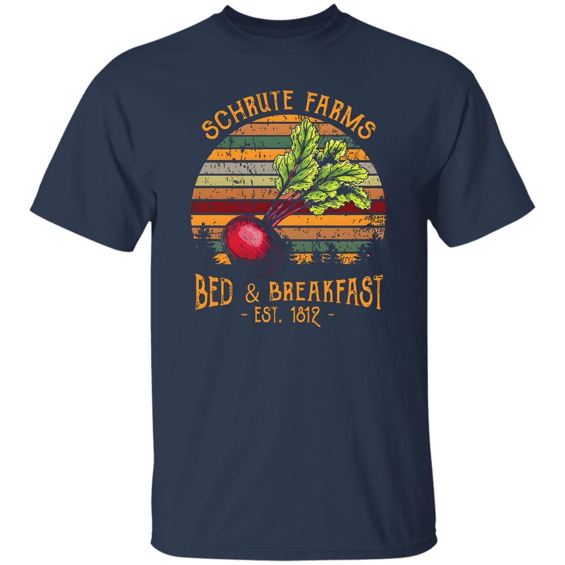 Schrute Farms Bed And Breakfast Est 1812 Vintage Shirt