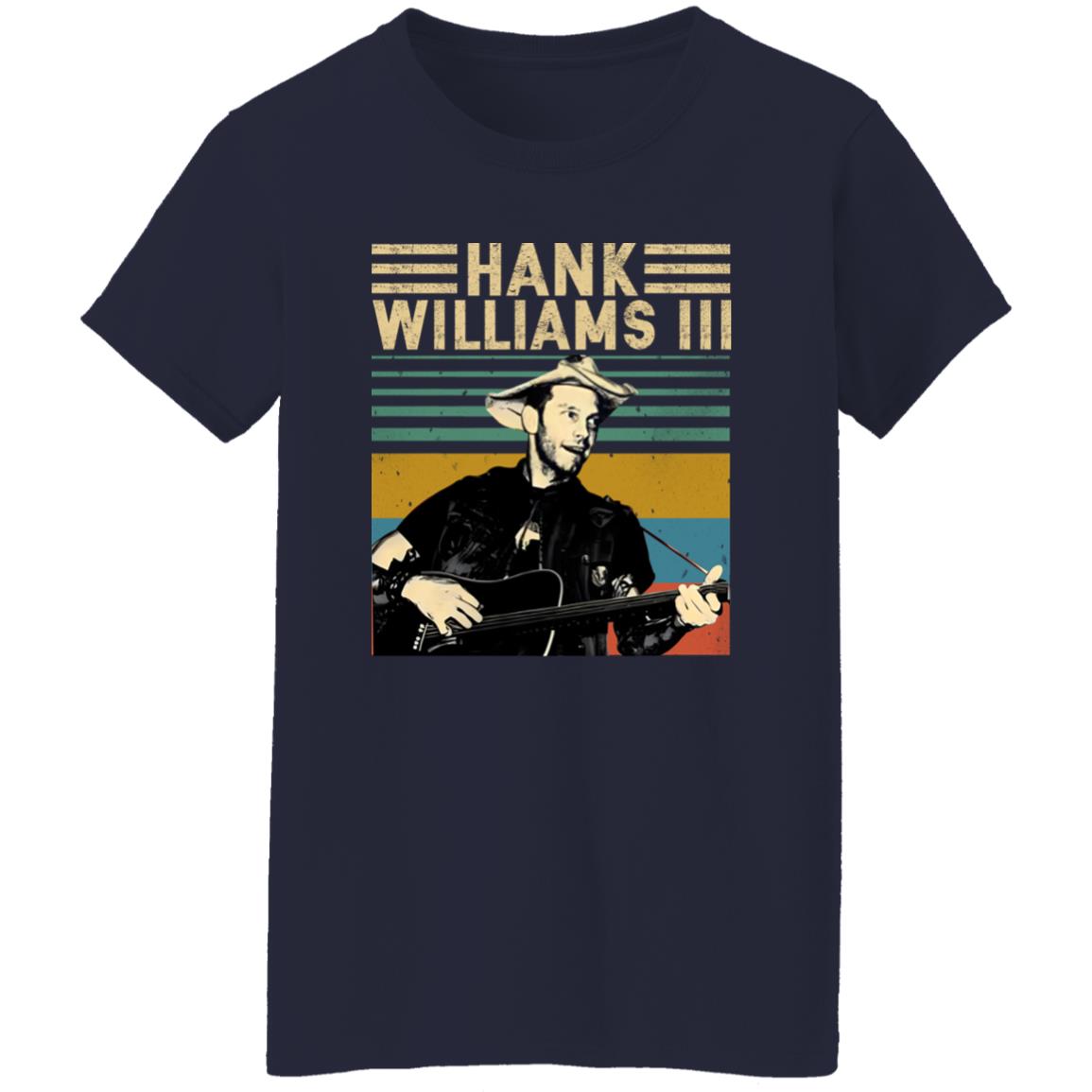 Hank Williams III American Musician Retro Vintage Shirt - TeeDragons