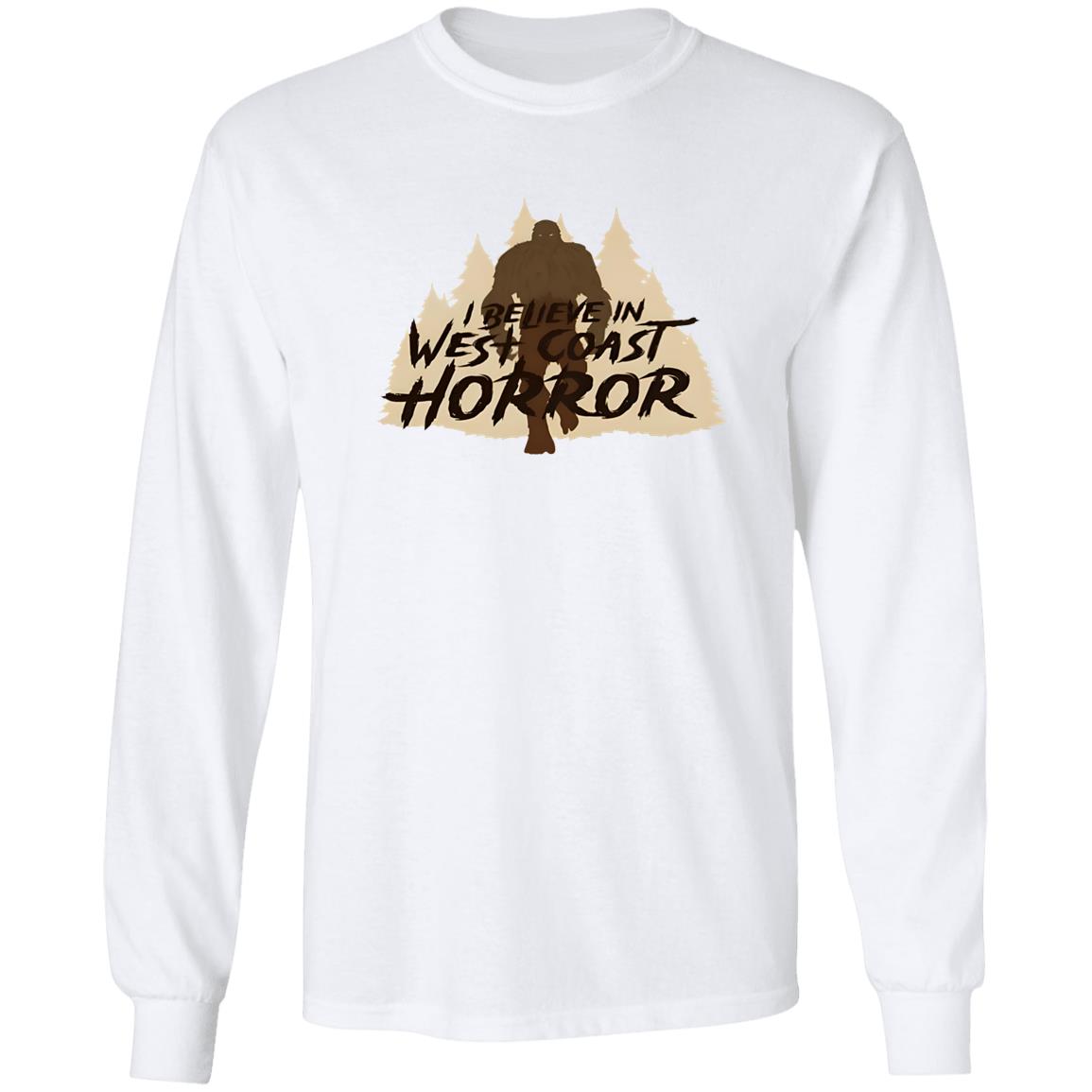 Bigfoot I Believe In West Coast Horror Shirt - TeeDragons