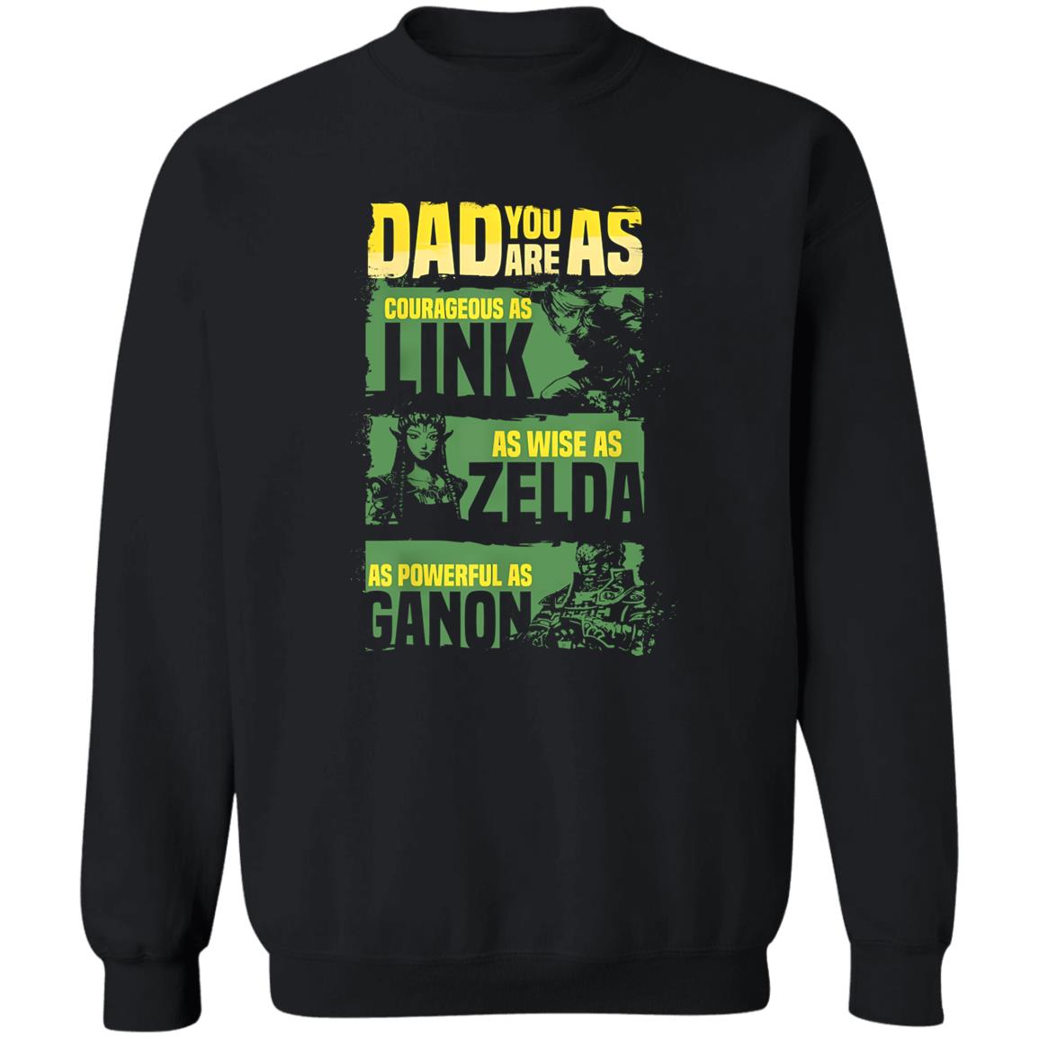 Zelda Dad – Dad You Are As Courageous As Link Shirt