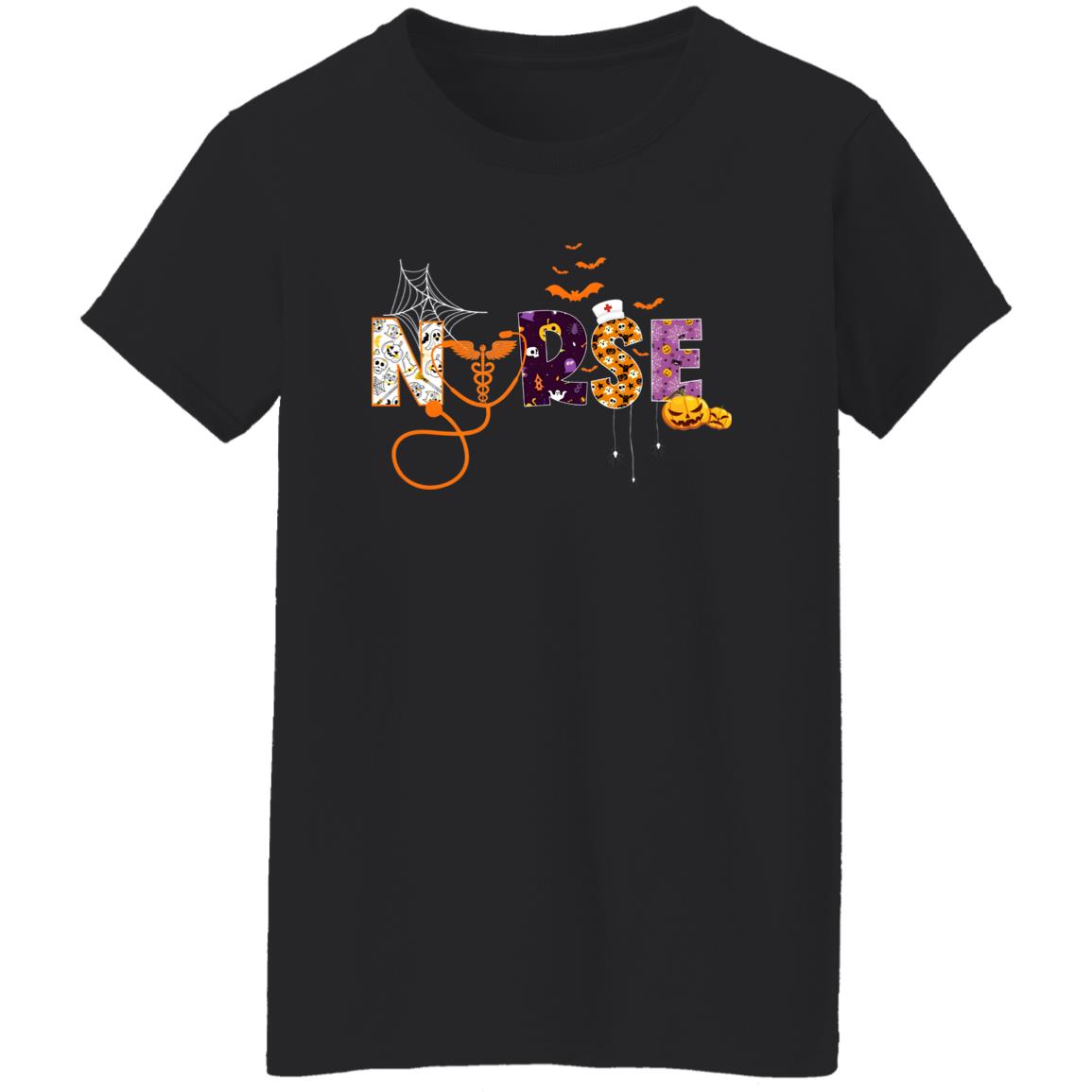 Halloween Nurse Shirt - TeeDragons