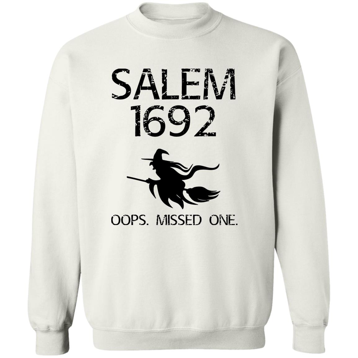 Salem 1692 Oops Missed One Halloween Shirt
