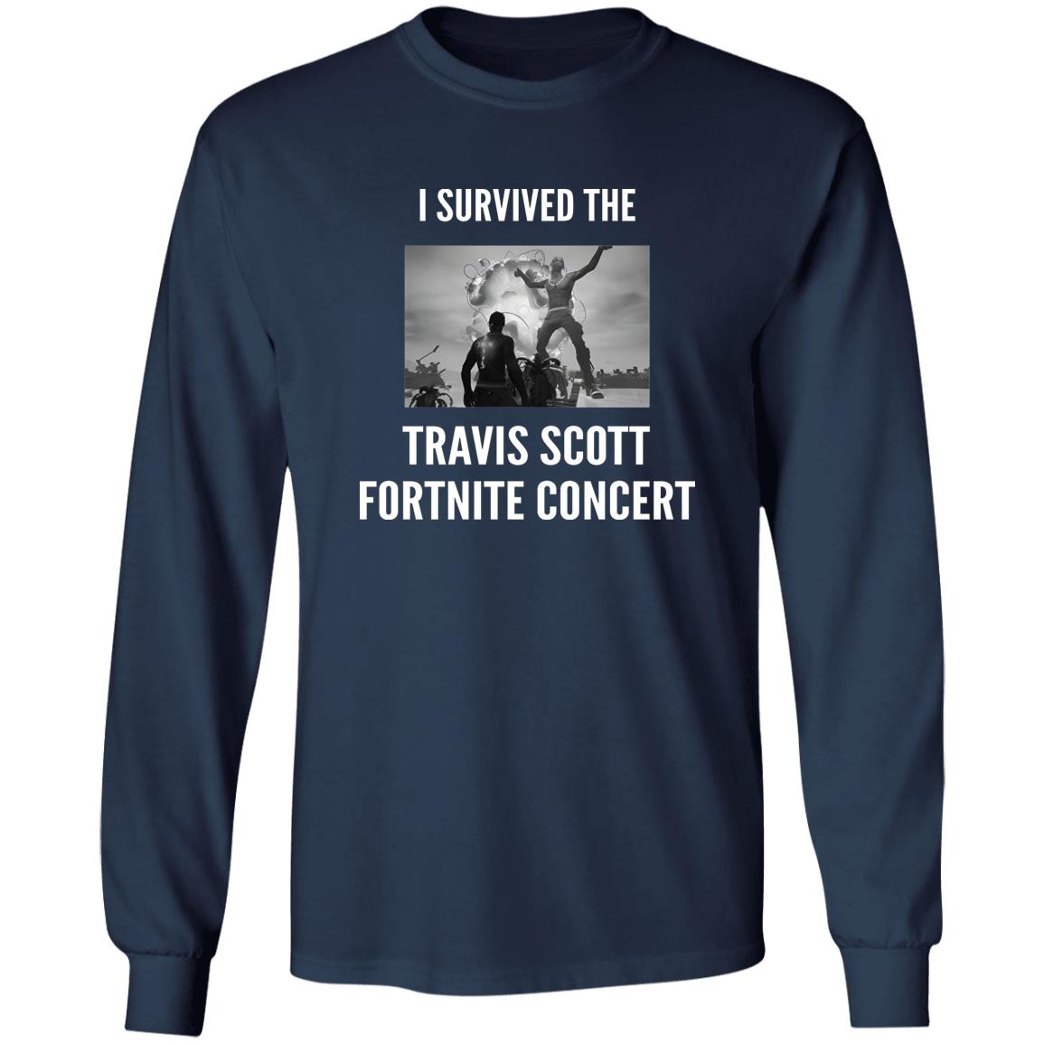 I Survived The Travis Scott Fornite Concert Shirt