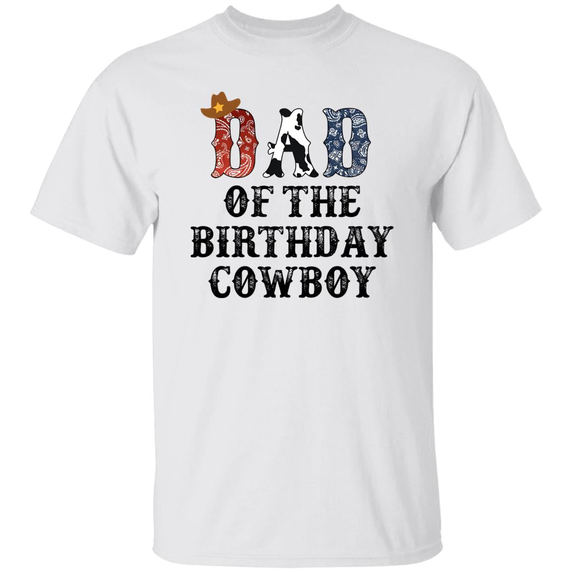 Dad Of The Birthday Cowboy Shirt
