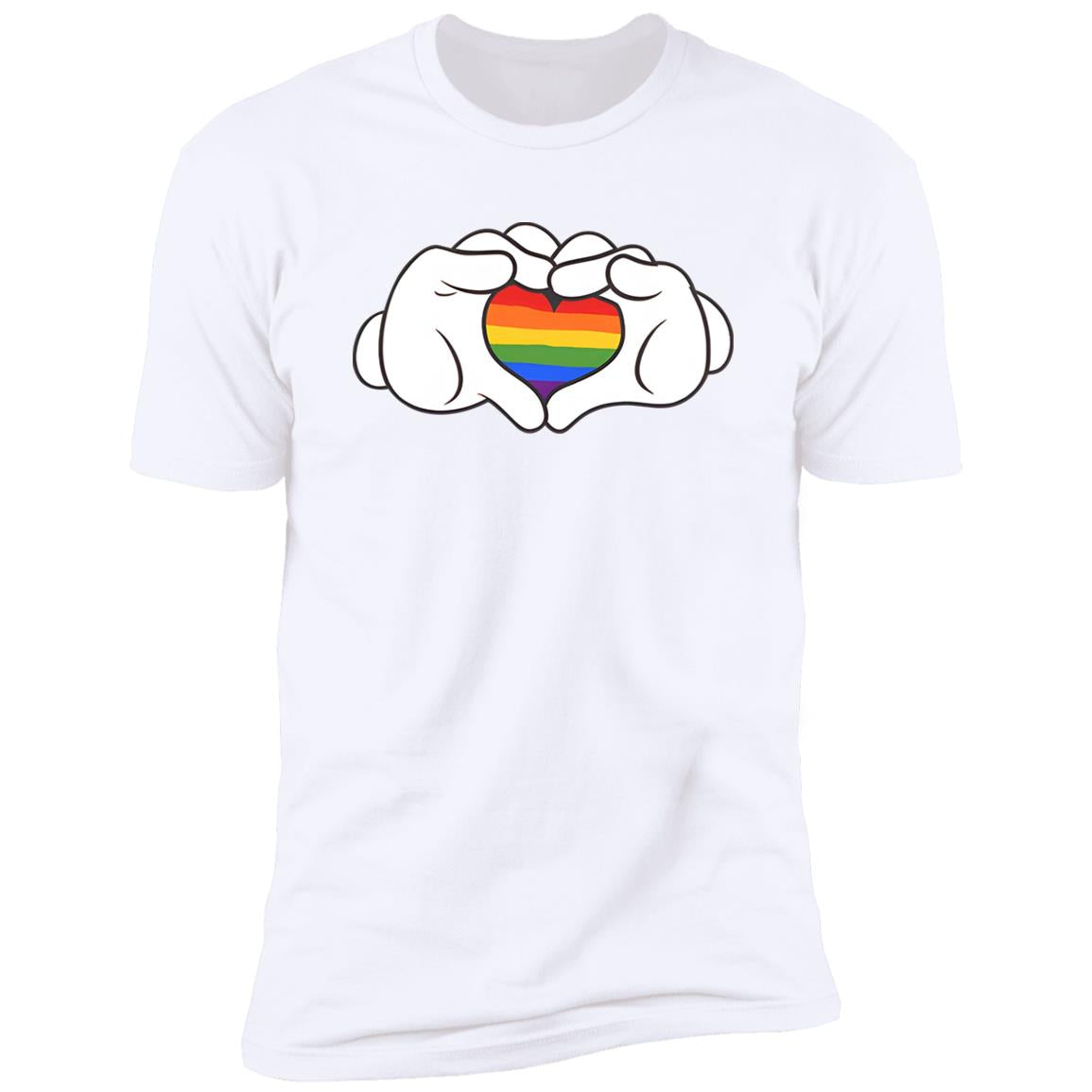 Mouse Hands Heart Pride Shirt