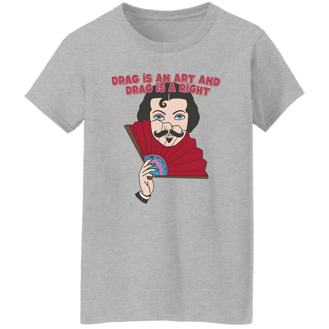 Kevin Bacon Drag Is An Art And Drag Is A Right Shirt