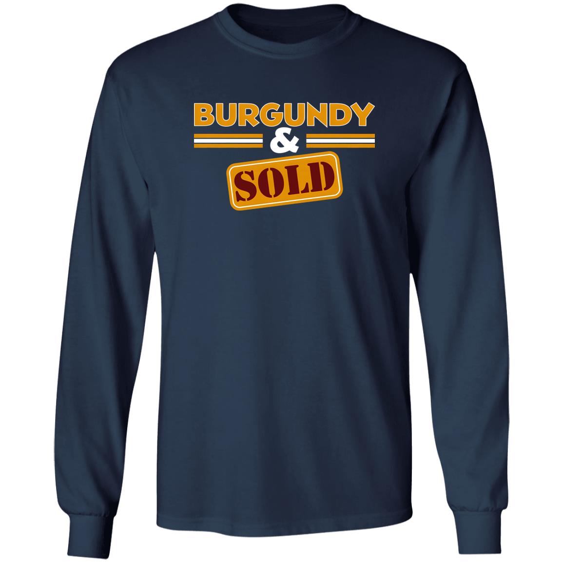 Burgundy And Sold Shirt