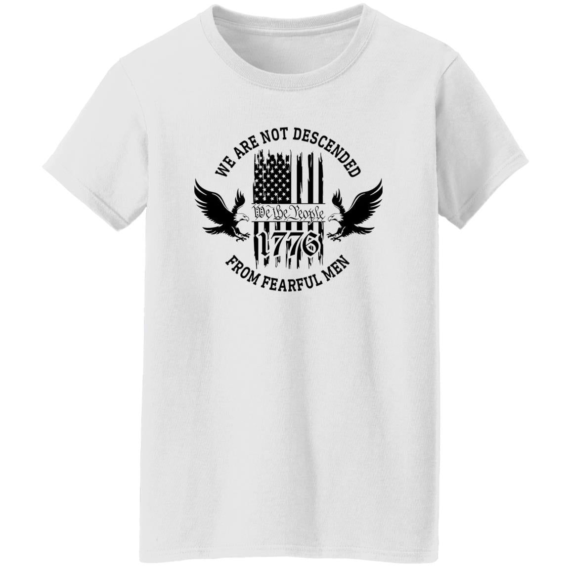 We Are Not Descended From Fearful Men Shirt