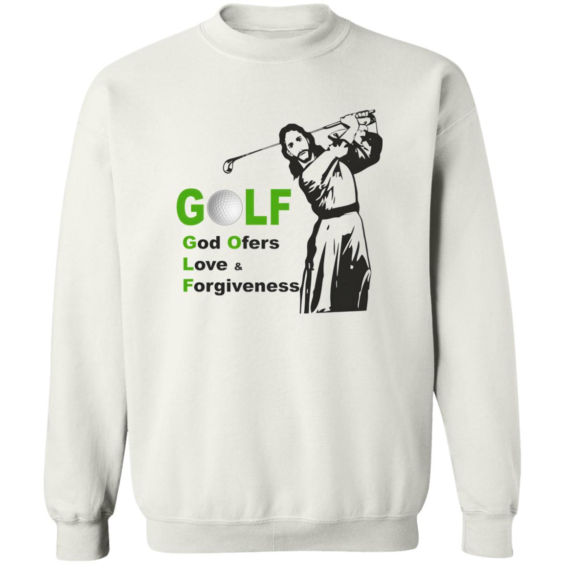 Jesus Golf God Offer Love And Forgiveness Shirt