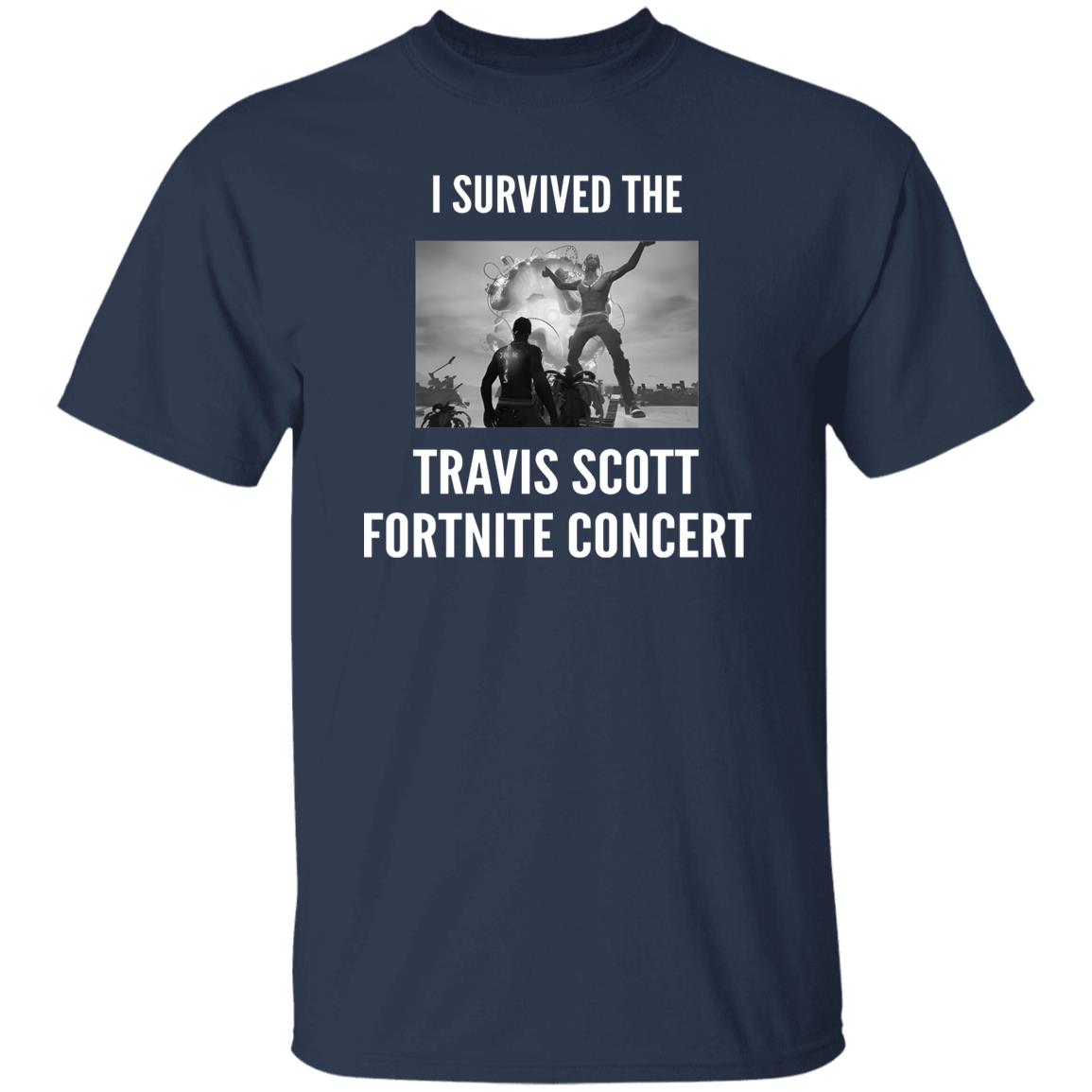 I Survived The Travis Scott Fornite Concert Shirt