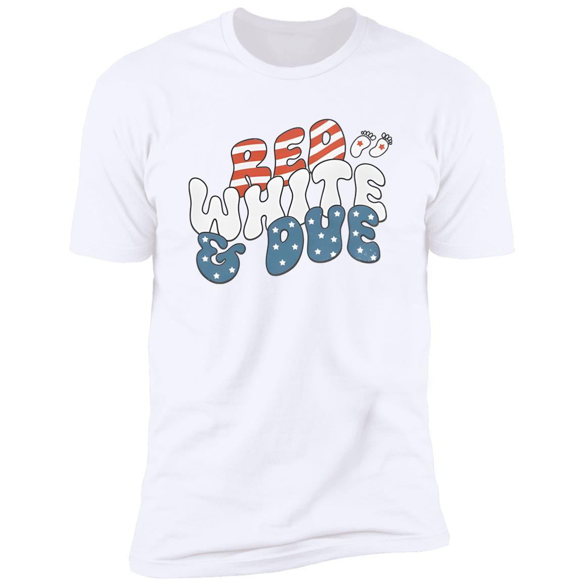 Red White and Due Shirt
