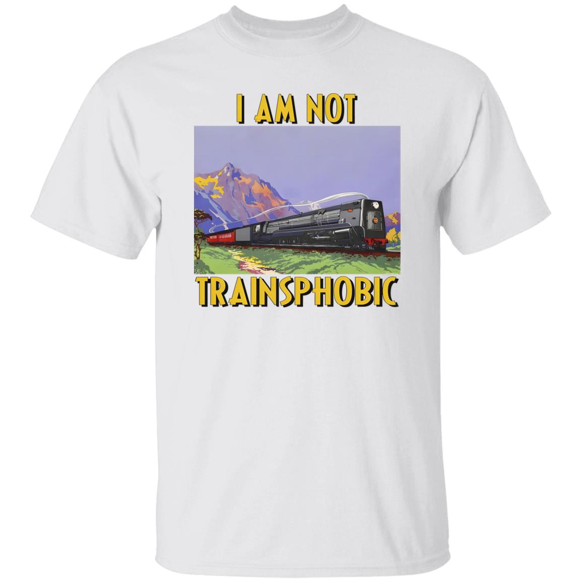 I Am Not Trainsphobic Shirt