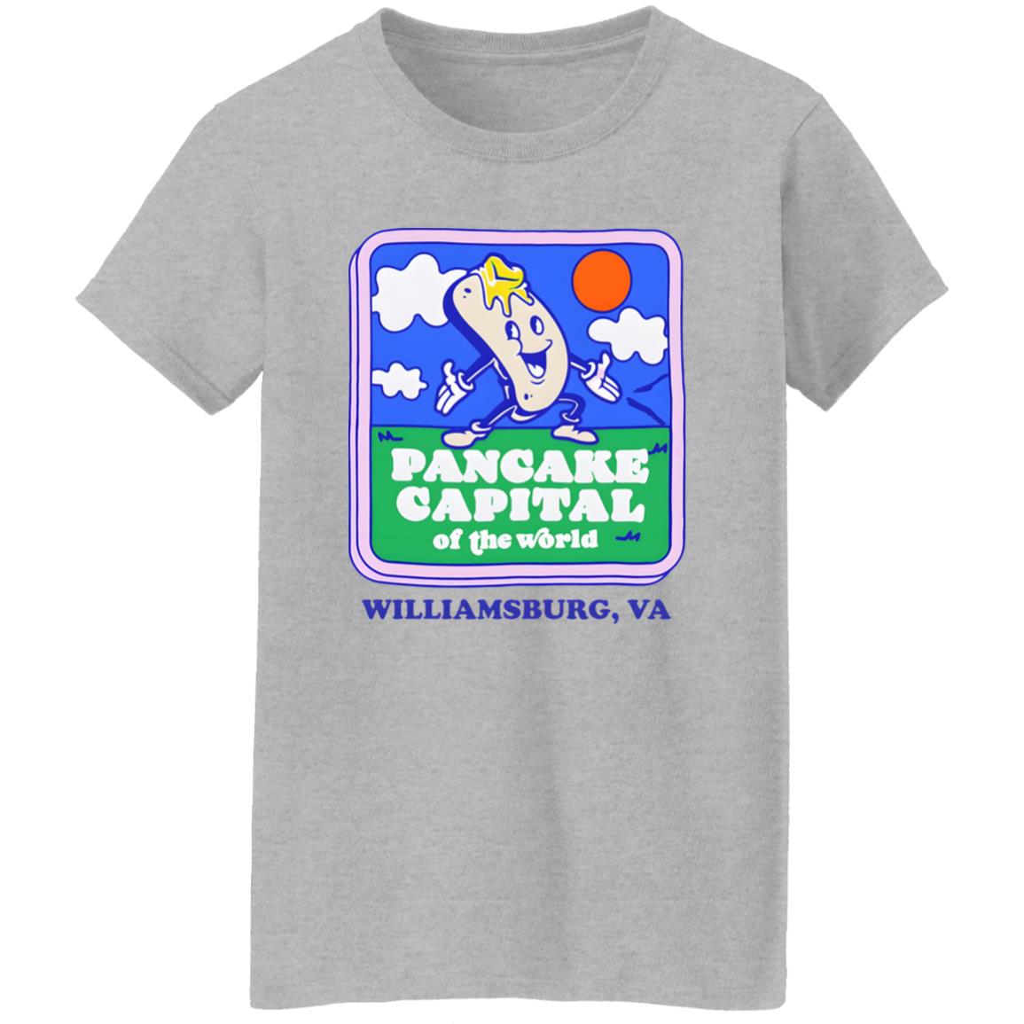 Pancake Capital Of The World Williamsburg Va Shirt