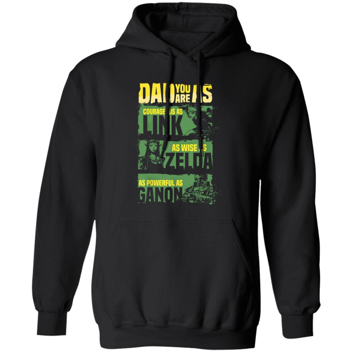Zelda Dad – Dad You Are As Courageous As Link Shirt