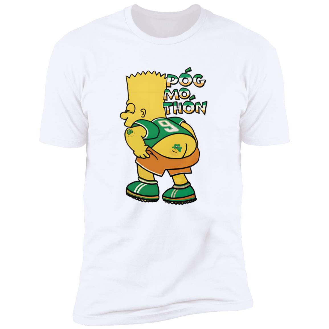 Bart Simpson Pog Mo Thon Shirt