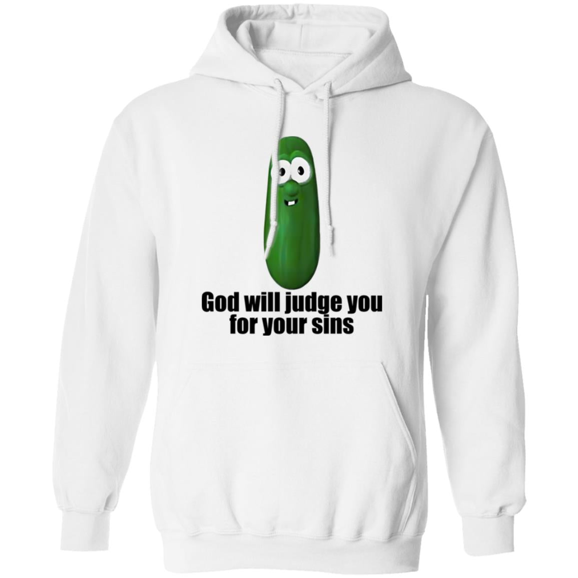 Pickle God Will Judge You For Your Sins Shirt - TeeDragons