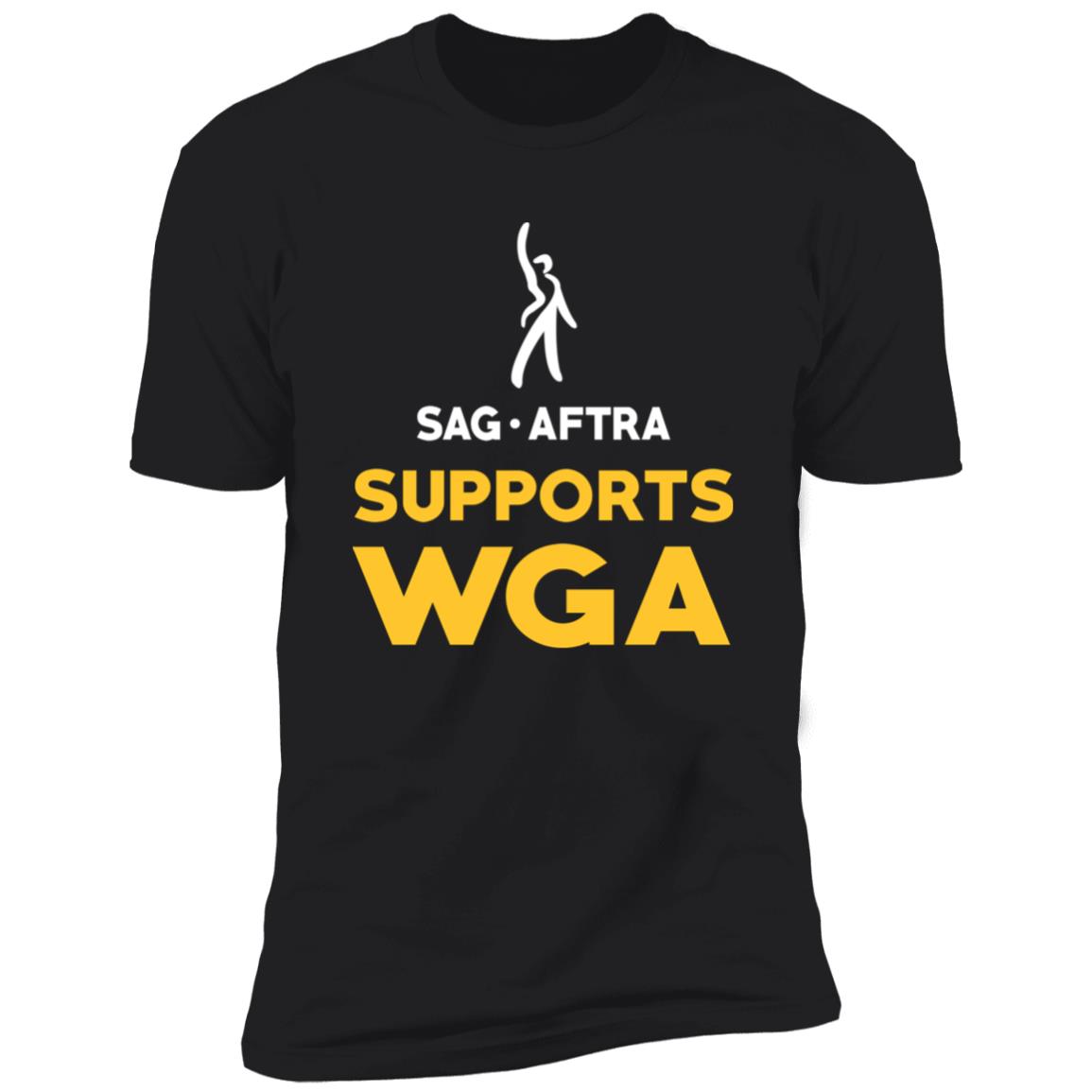 Sag Aftra Supports Wga Shirt - TeeDragons
