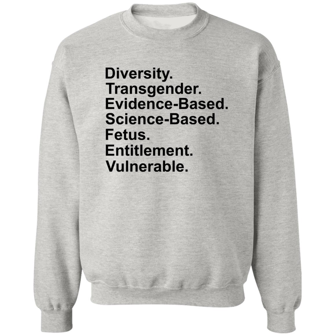 Diversity Transgender Evidence-Based Science-Based Shirt