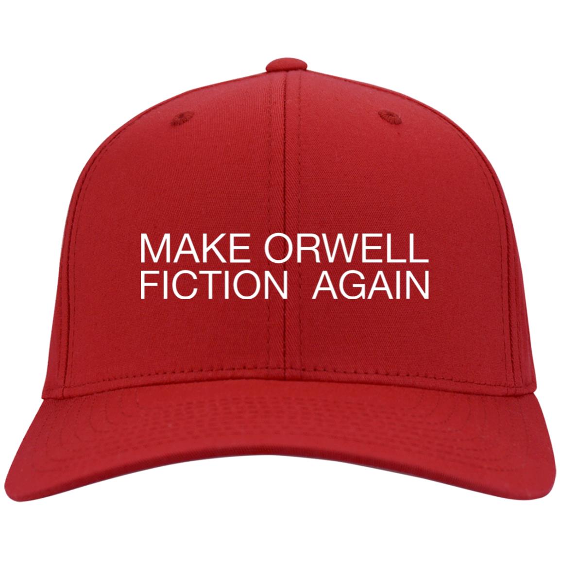Make Orwell Fiction Again Hat Embroidered Cap