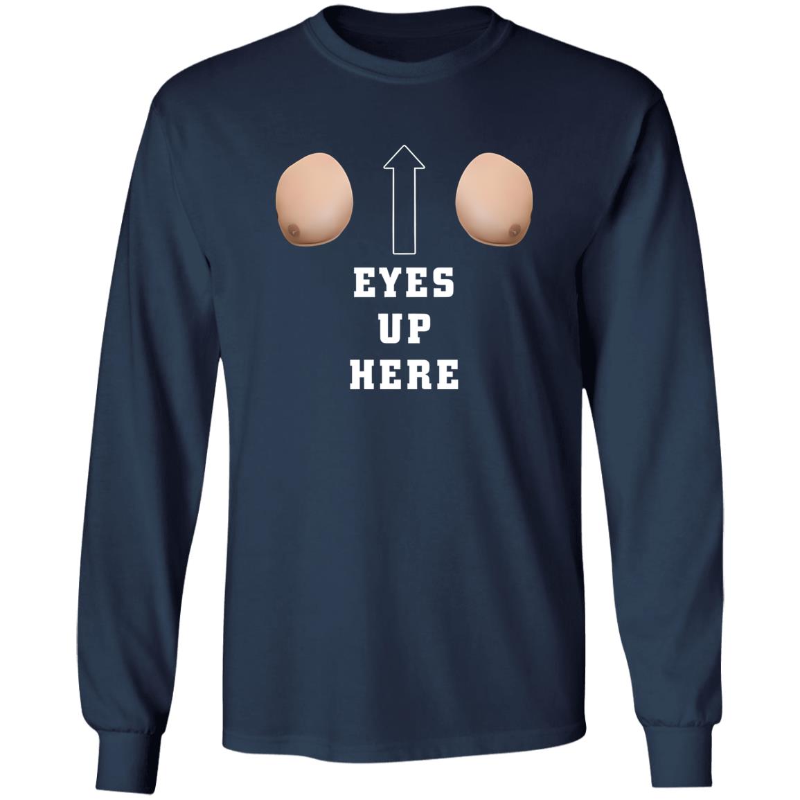 BBQ Man Meme Eyes Up Here Shirt