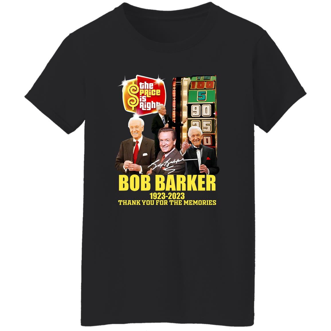 Bob Barker 1923-2023 Thanks For The Memories Shirt - TeeDragons