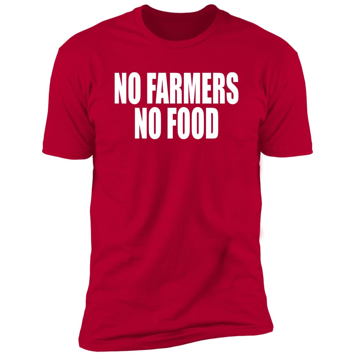 No Farmers No Food Shirt