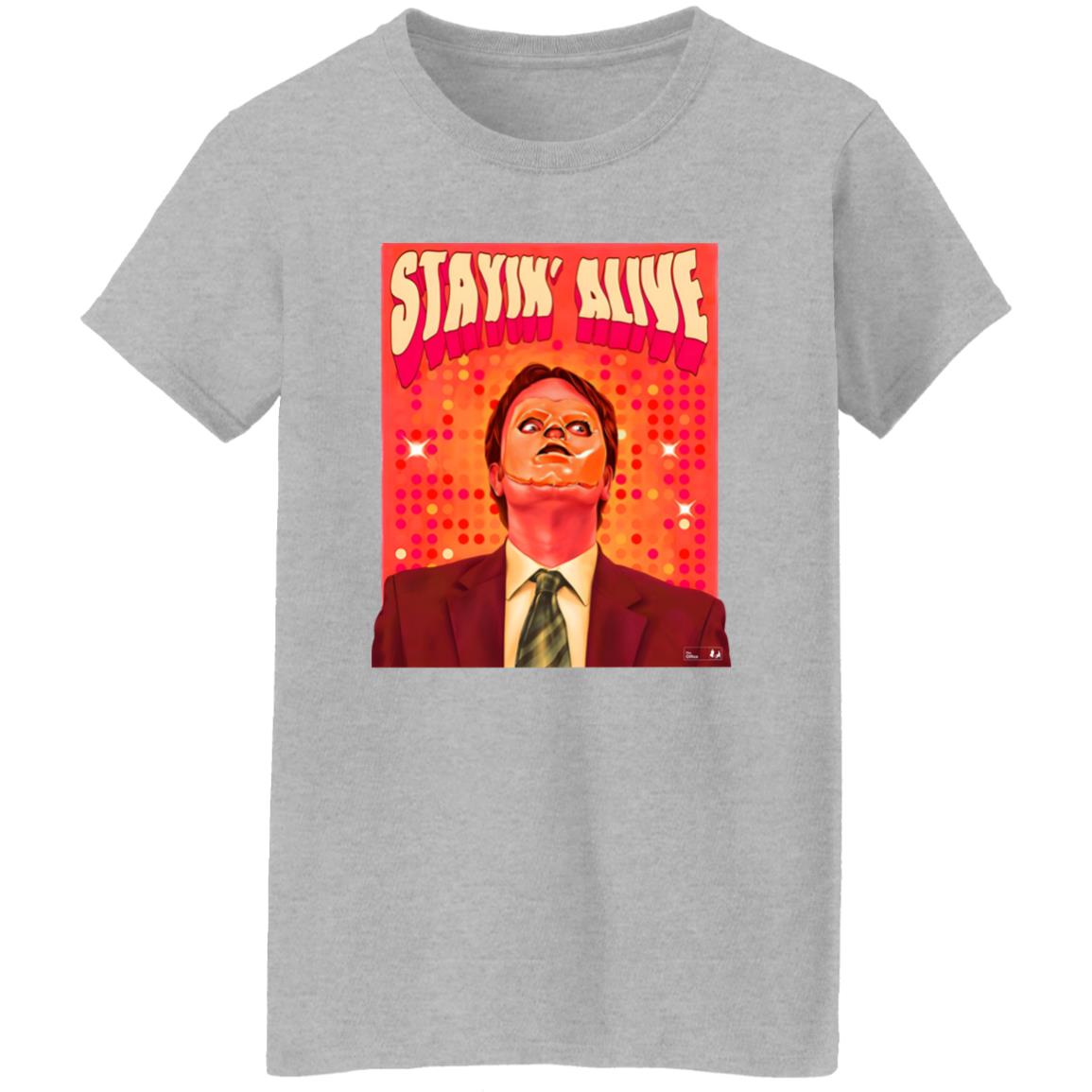 Dwight Schrute CPR Stayin Alive Shirt