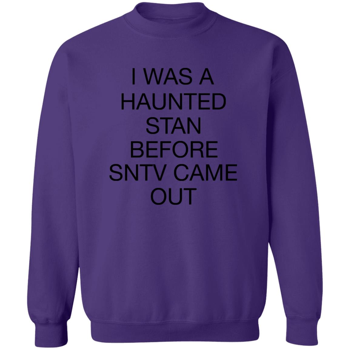 I Was A Haunted Stan Before SNTV Came Out Shirt