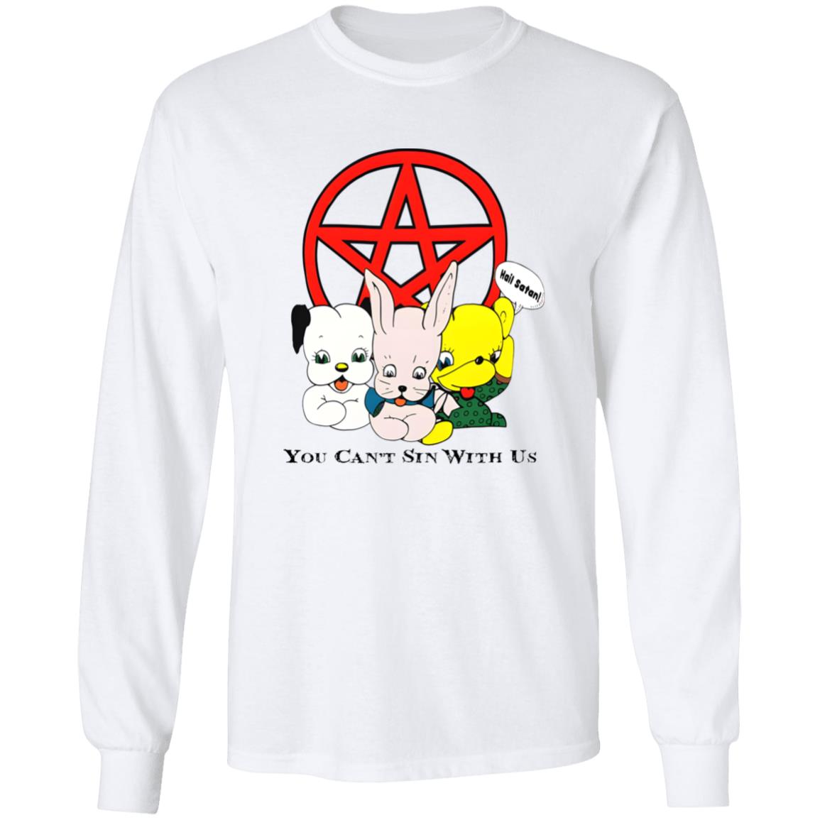 Hail Satan You Can’t Sin With Us Shirt