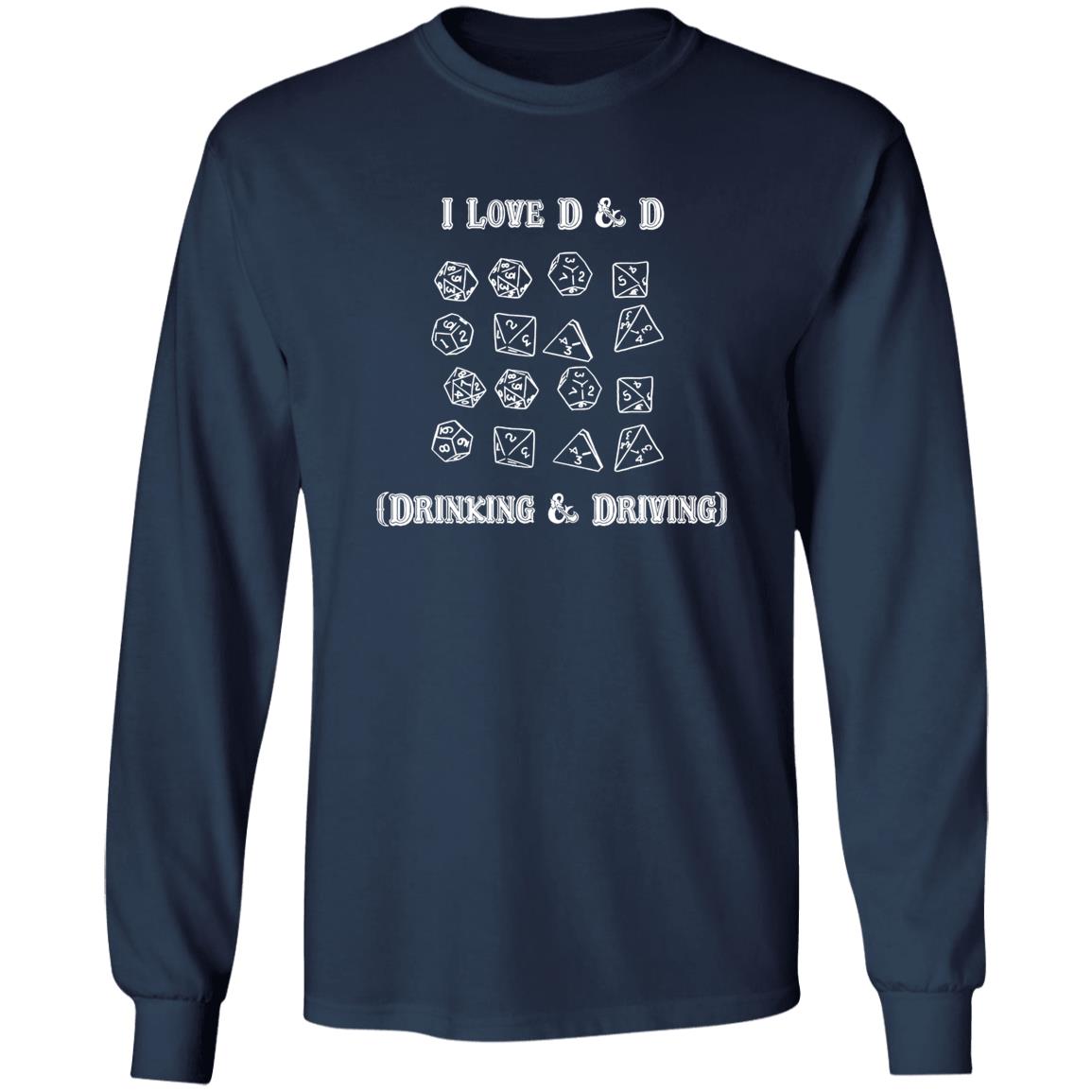 I Love DD Drinking And Driving Shirt