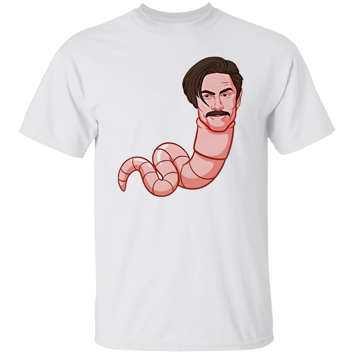 Worm With A Mustache James Tom Ariana Shirt