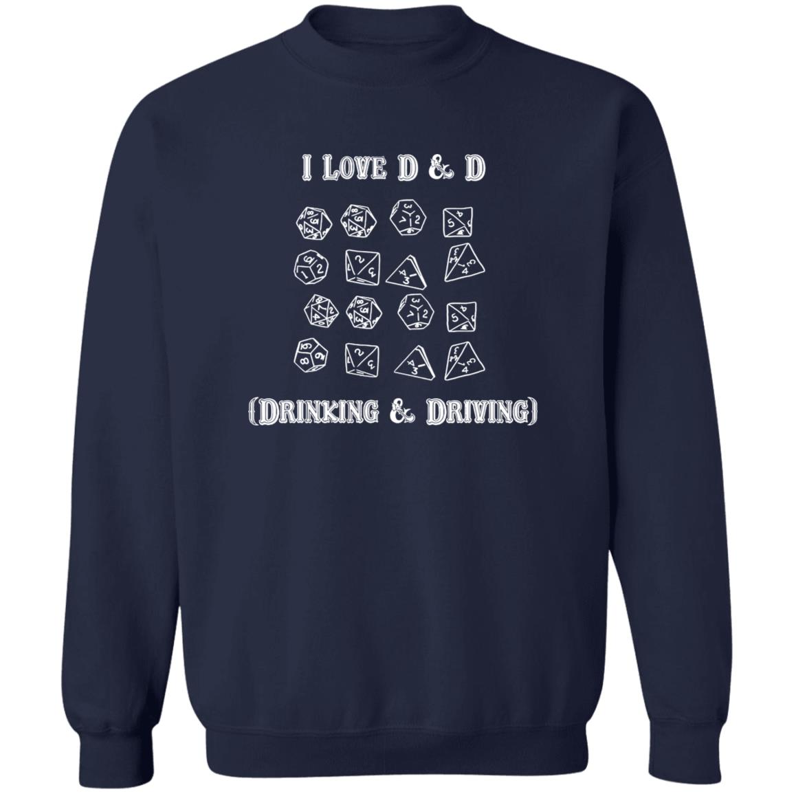 I Love DD Drinking And Driving Shirt