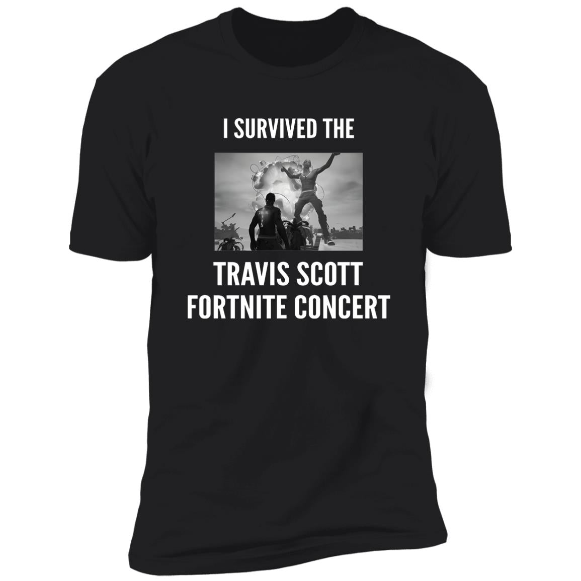 I Survived The Travis Scott Fornite Concert Shirt