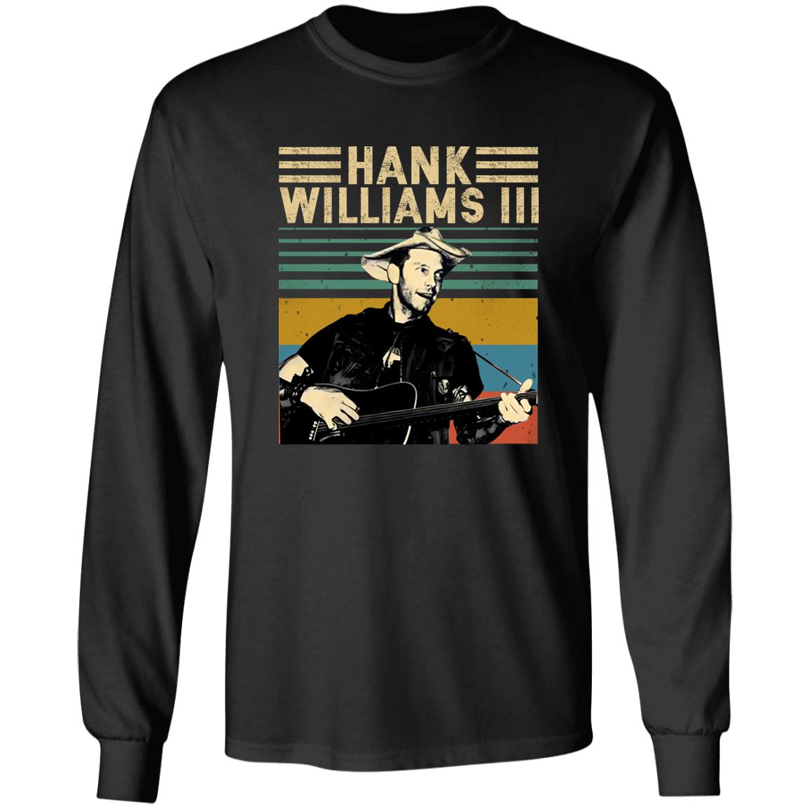 Hank Williams III American Musician Retro Vintage Shirt - TeeDragons