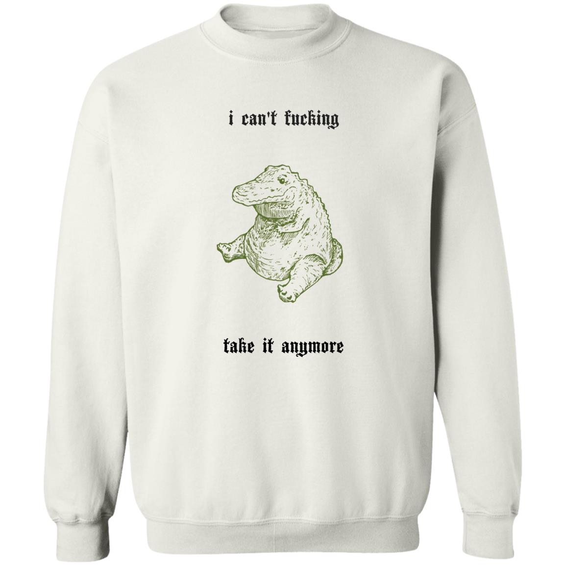 I Can't Fucking Take It Anymore Shirt