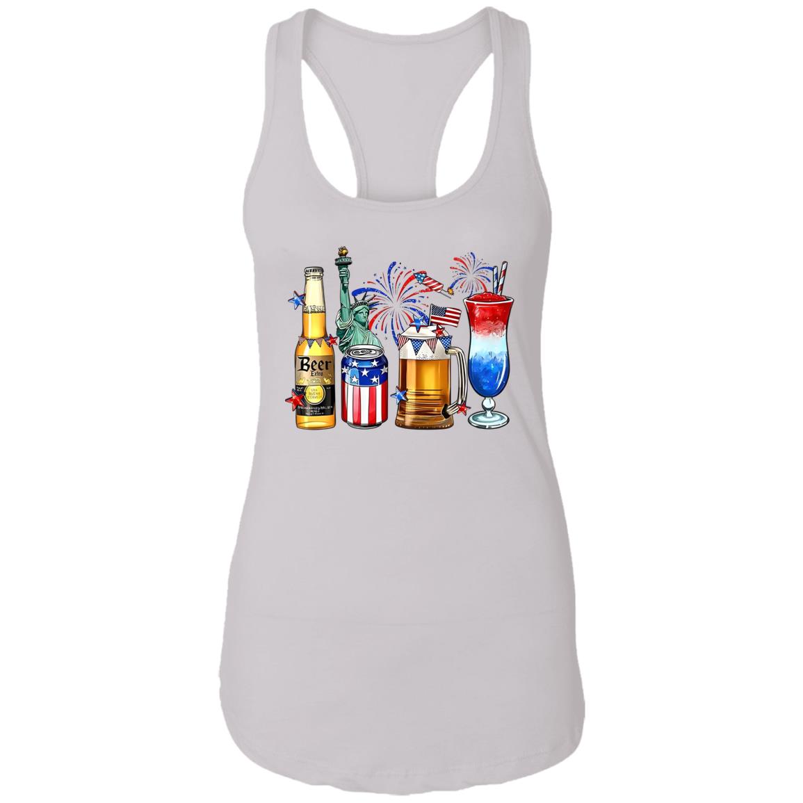 Happy 4th Of July Wine Glasses Shirt