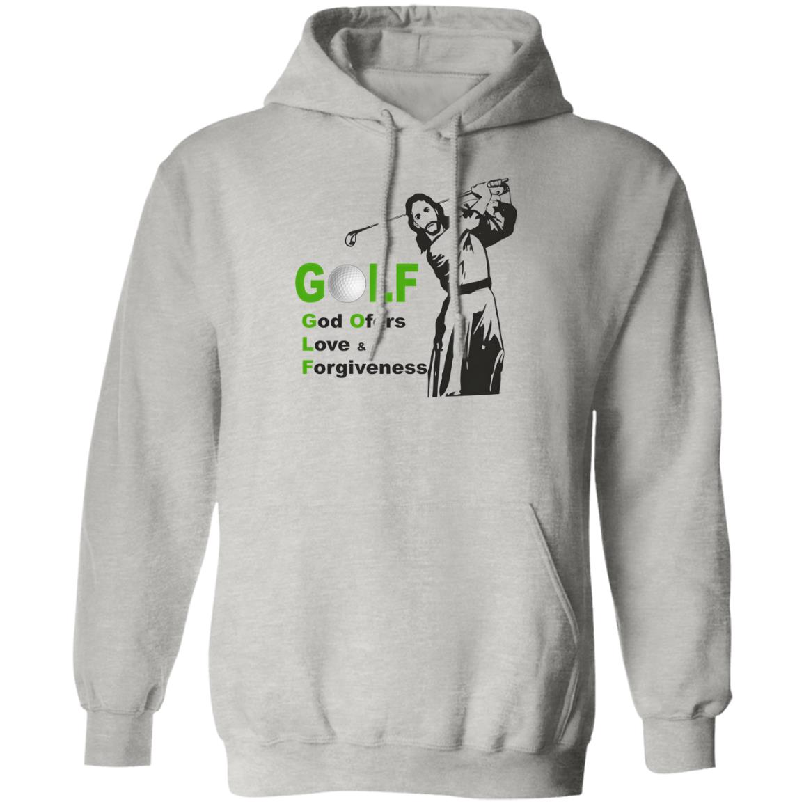 Jesus Golf God Offer Love And Forgiveness Shirt