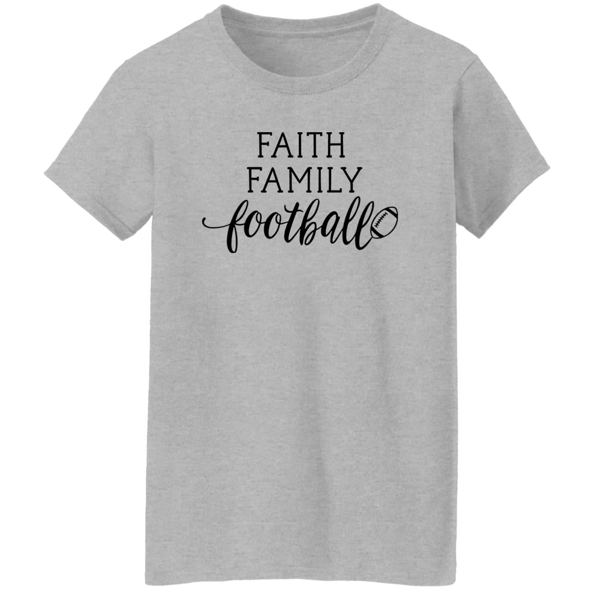 Faith Family Football Shirt
