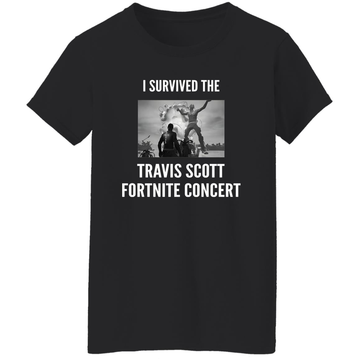 I Survived The Travis Scott Fornite Concert Shirt