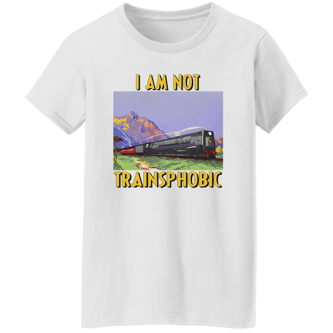 I Am Not Trainsphobic Shirt