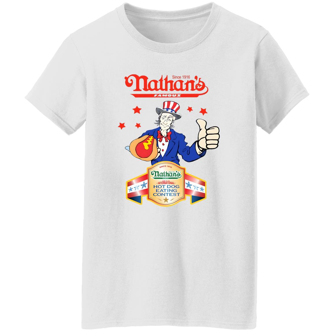 Nathan’s Hot Dog Joey Chestnut Shirt