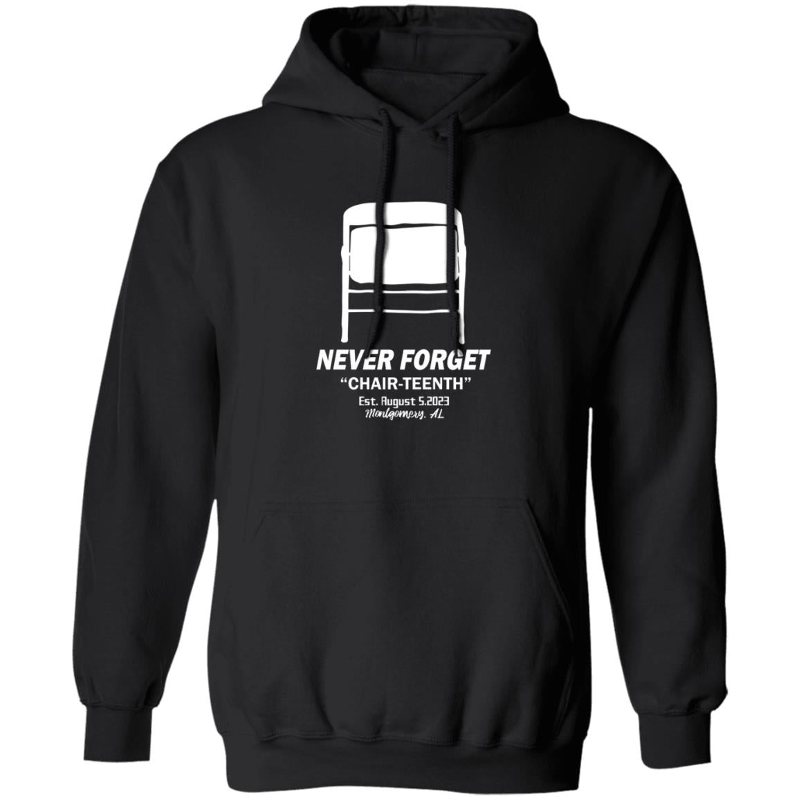 Folding Chair Never Forget Chair Teenth Montgomery AL Shirt