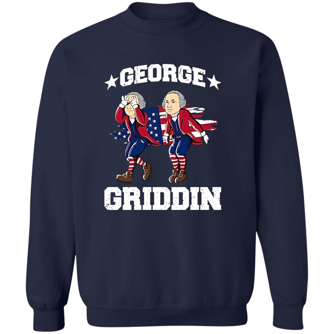 George Washington Griddy George Griddin 4th Of July Shirt