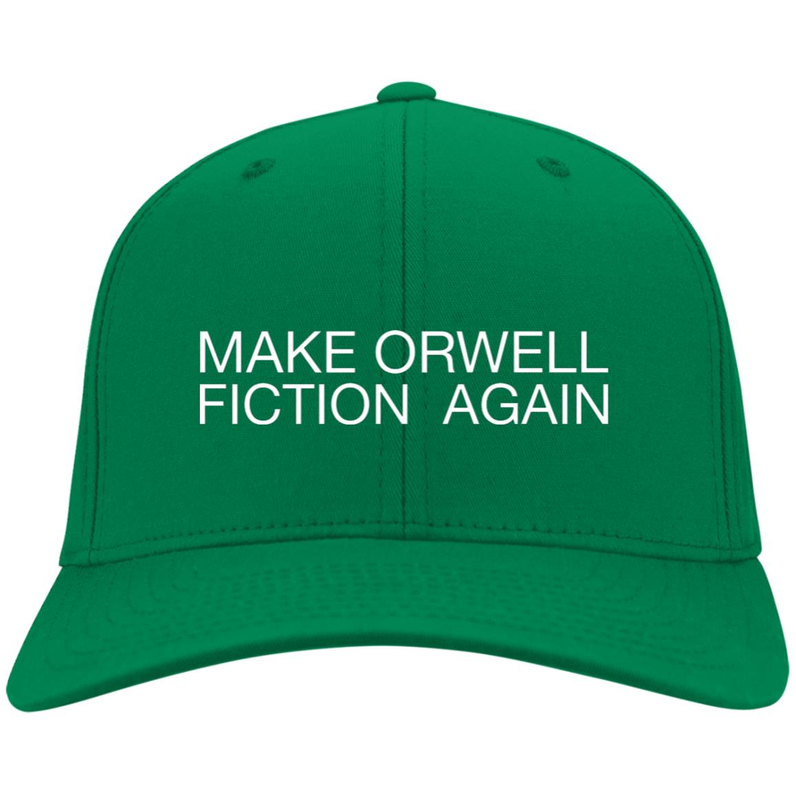 Make Orwell Fiction Again Hat Embroidered Cap