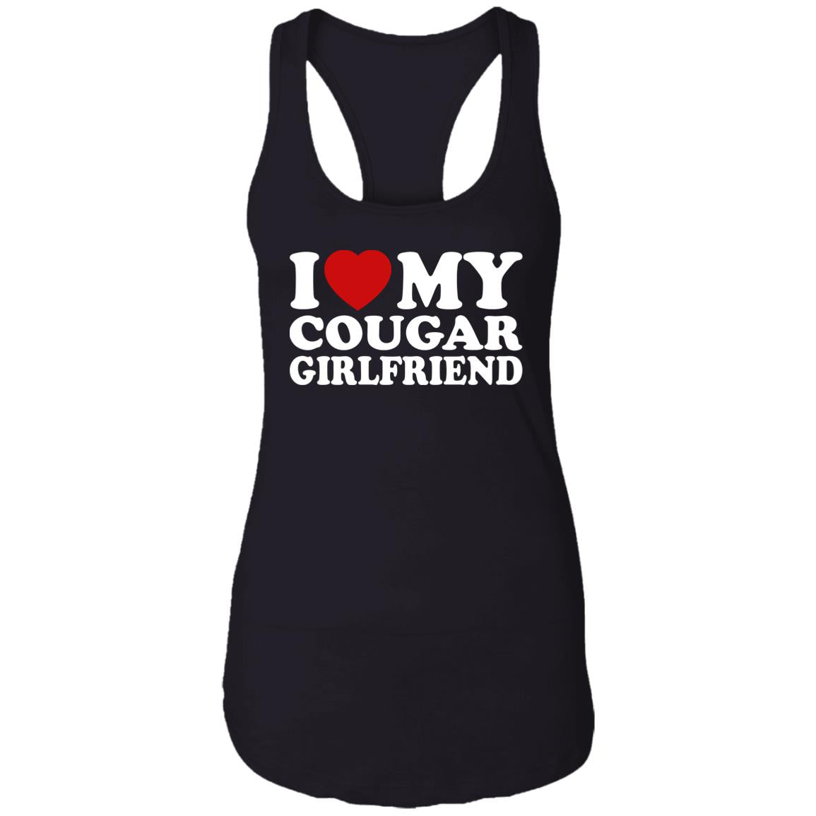 I Love My Cougar Girlfriend I Heart My Cougar Girlfriend Shirt - TeeDragons