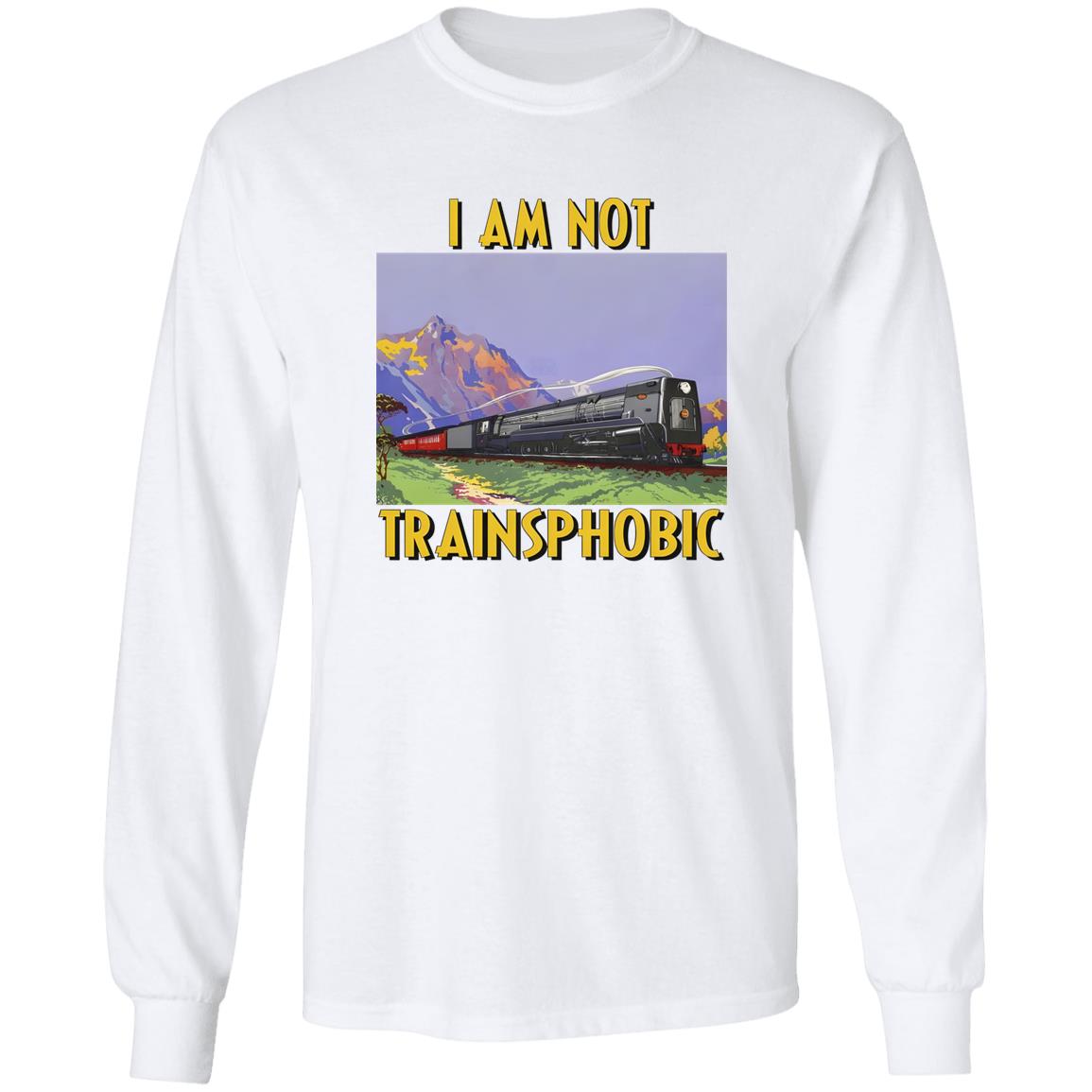 I Am Not Trainsphobic Shirt